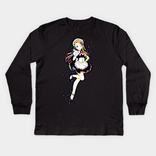 Azur Lane Lori Minase Pop Art Kids Long Sleeve T-Shirt